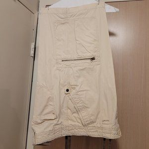 GENTLY USED GUESS CARGO SHORTS, SIZE 36!!!